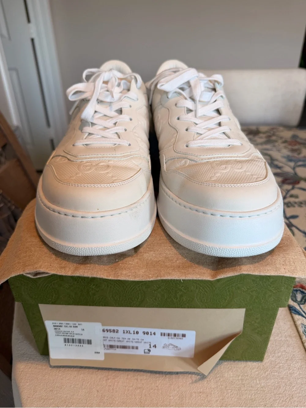 Gucci Embossed Sneaker